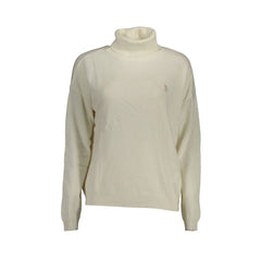 U.S. Polo Camiseta Mujer Blanca Bordado