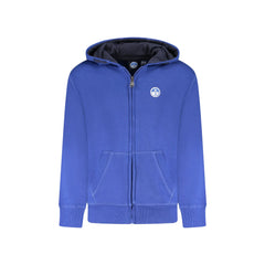 North Sails Sweatshirt Manches Longues Enfant Bleu Fermeture Éclair