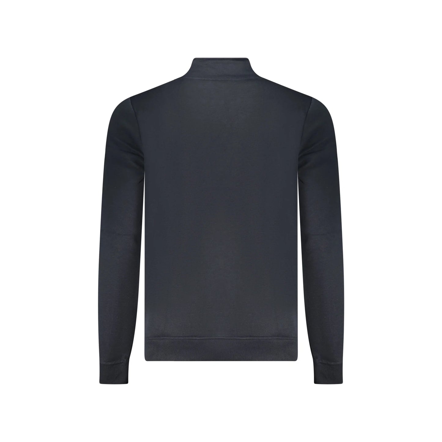 U.S. Grand Felpa Uomo Blu Mezza Zip Felpata Logo Felpe - vista 2