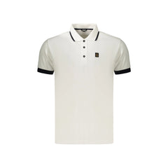 Refrigiwear Polo Maniche Corte Uomo Bianca Logo