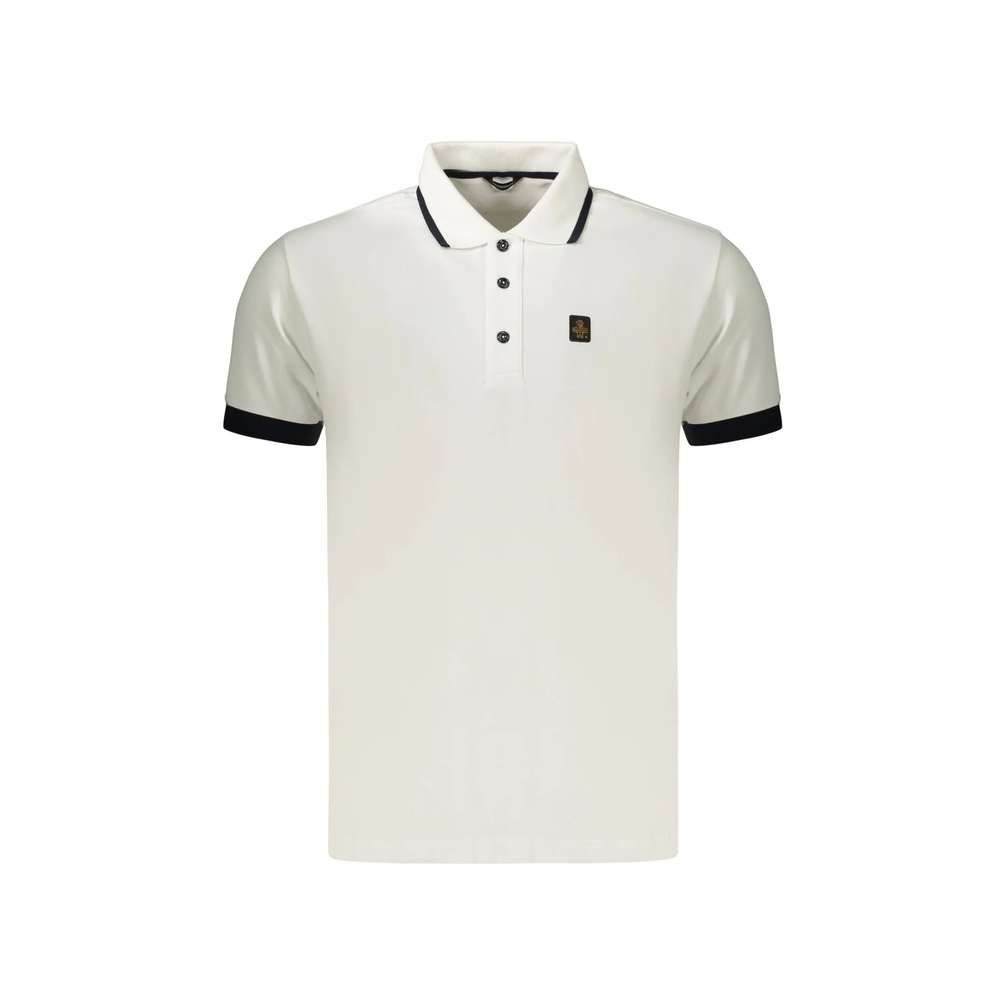 REFRIGIWEAR POLO MANICHE CORTE UOMO BIANCO