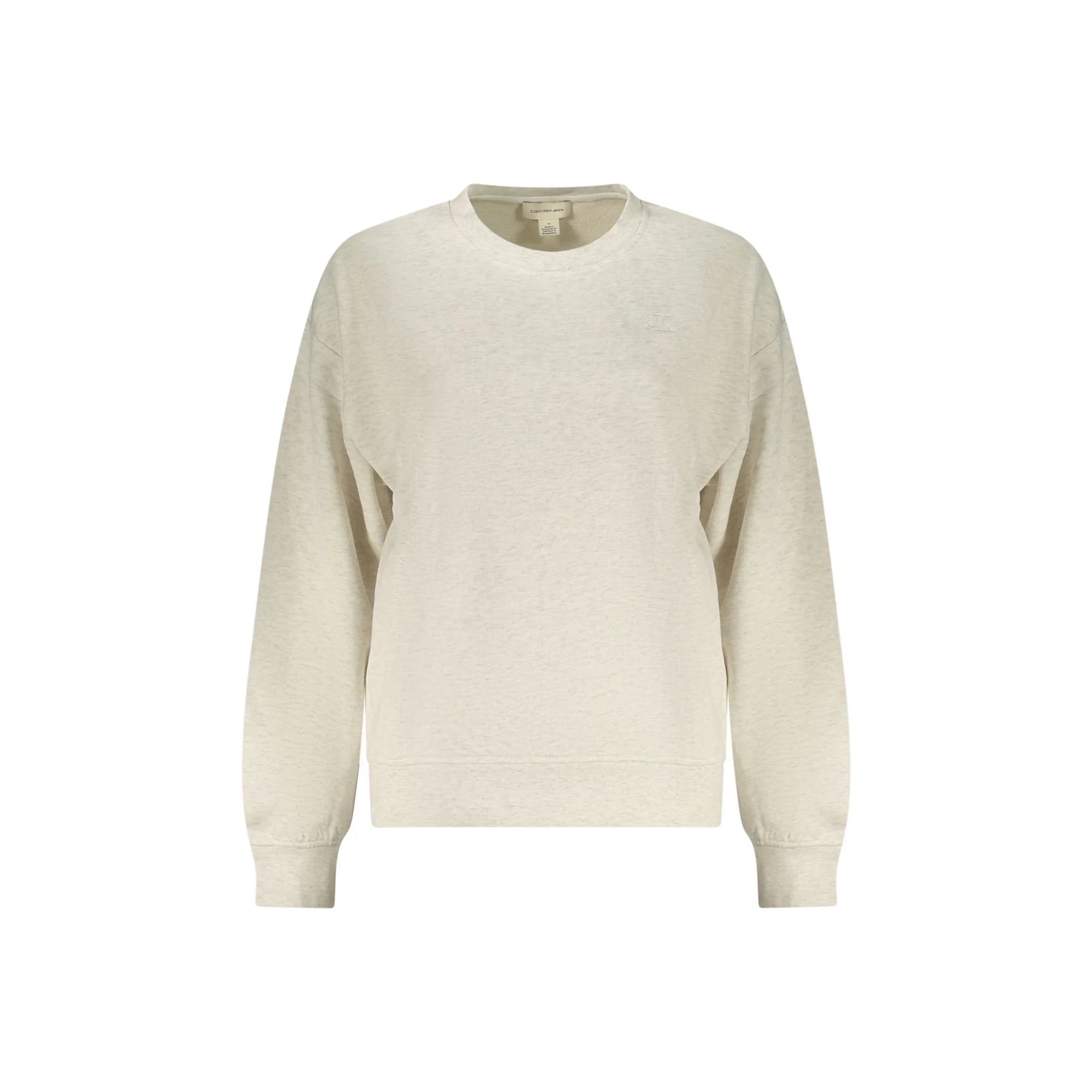 CALVIN KLEIN FELPA SENZA ZIP DONNA GRIGIO