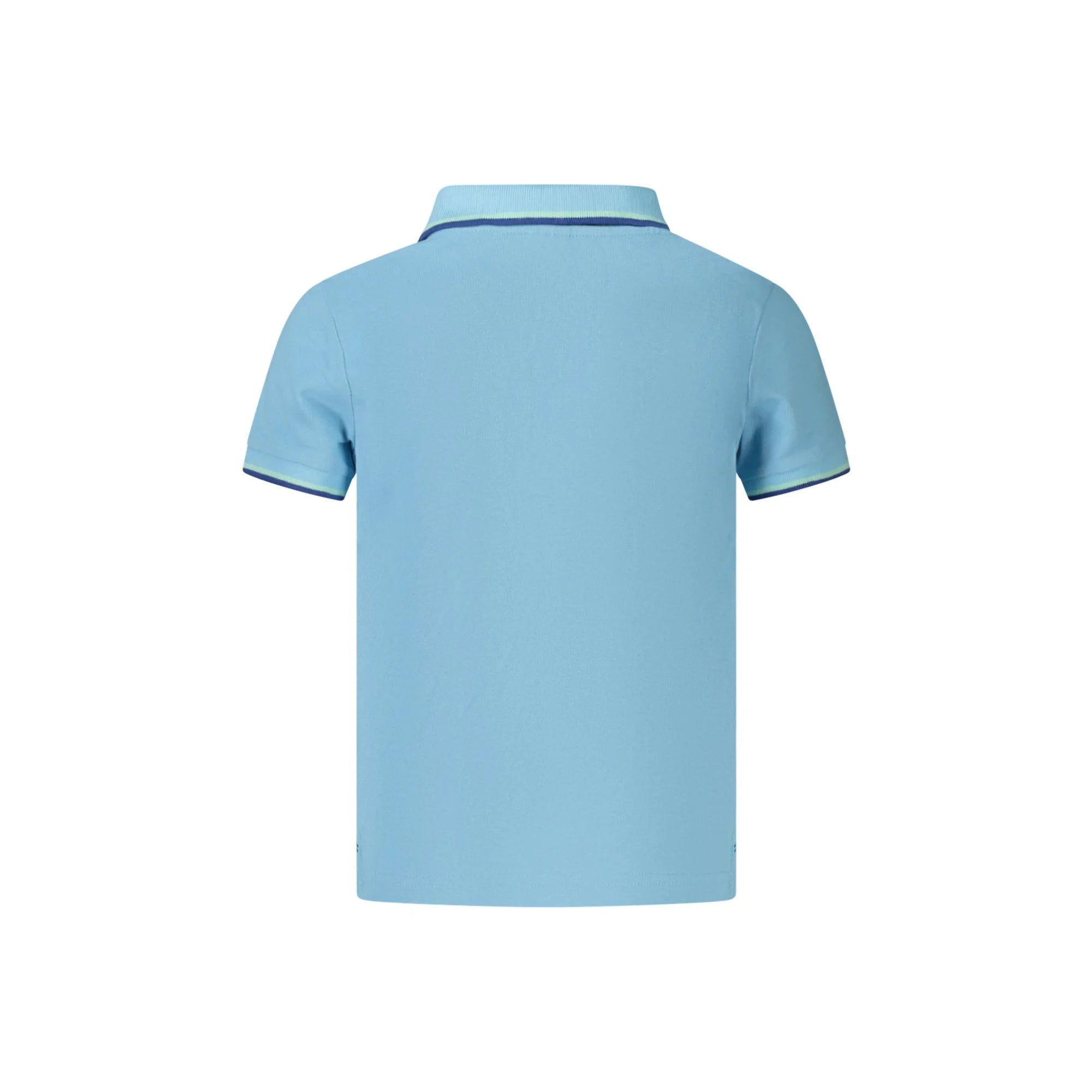 NORTH SAILS POLO MANICHE CORTE BAMBINO AZZURRO