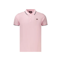 Norway 1963 Polo Maniche Corte Uomo Rosa Logo