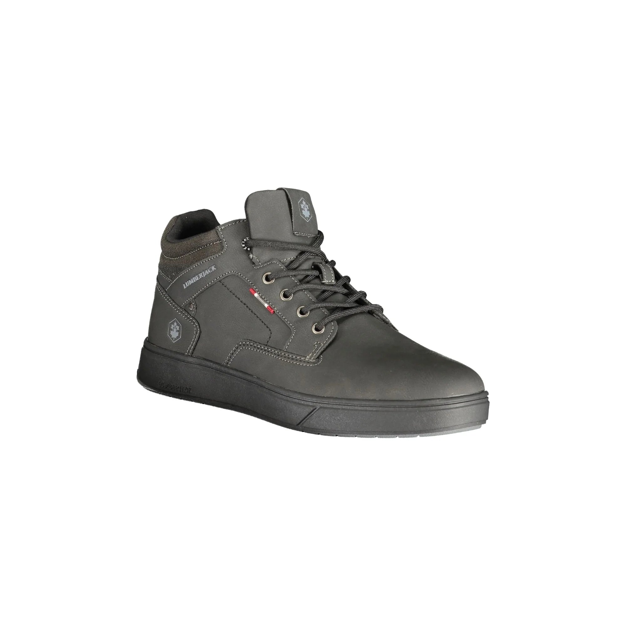 Lumberjack Sneakers Uomo Nere Stampa Logo nero - vista 2