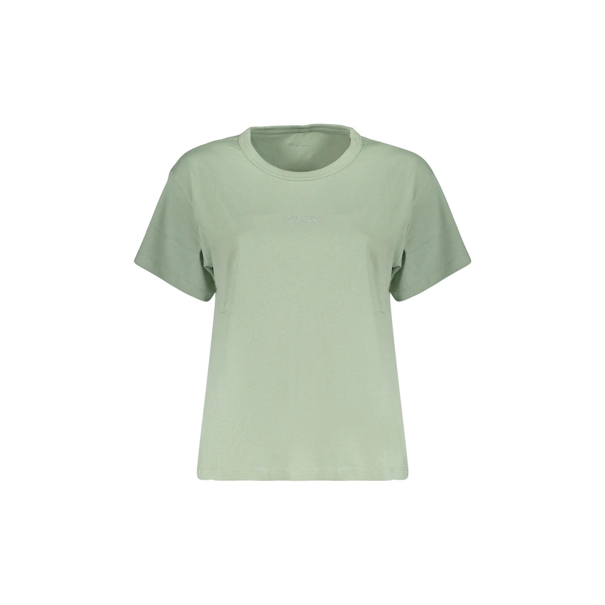 PEPE JEANS T-SHIRT MANICHE CORTE DONNA VERDE