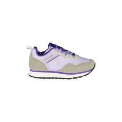 U.S. Polo Sneakers Bambina Viola Sportive Lacci Logo