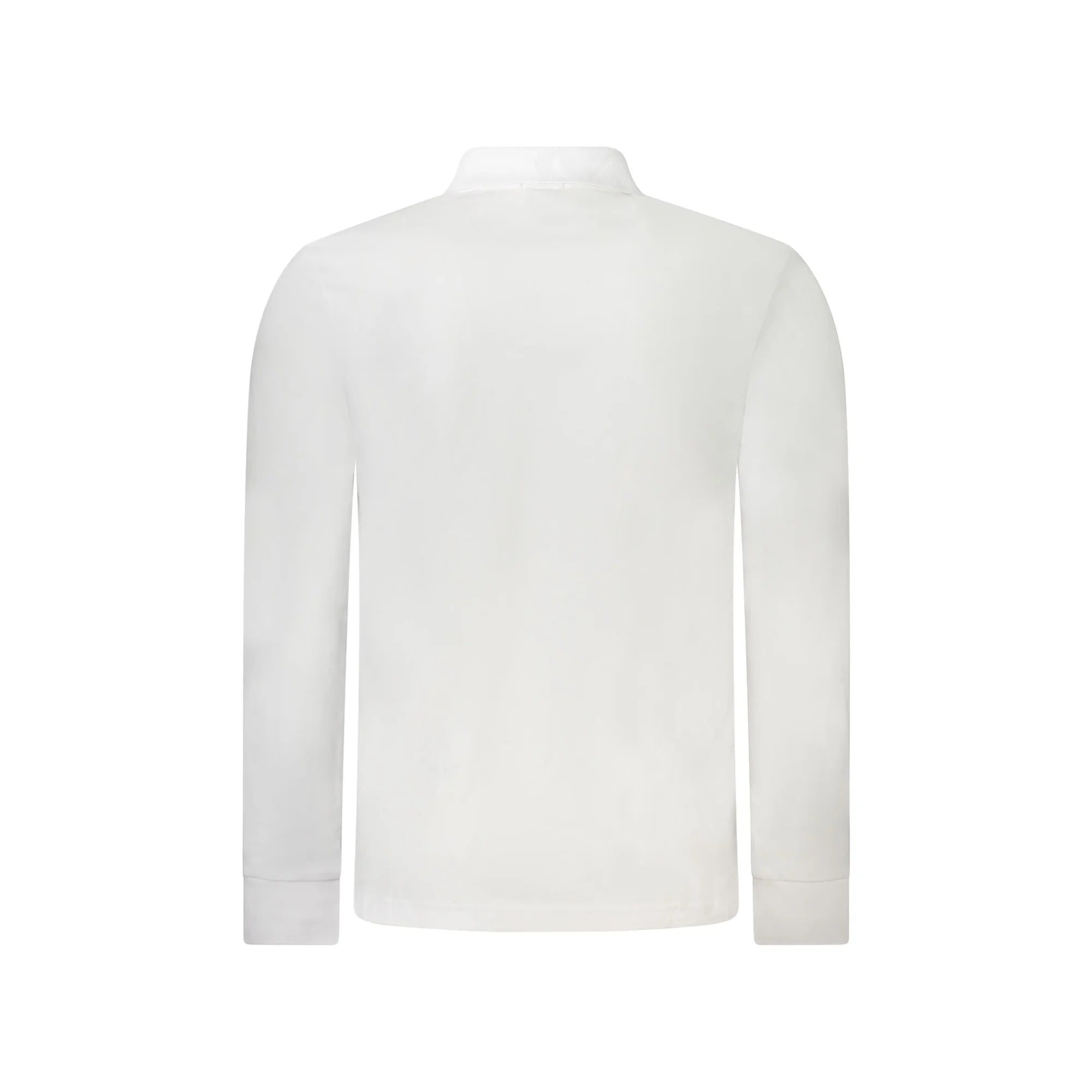 HUGO BOSS POLO MANICHE LUNGHE UOMO BIANCO