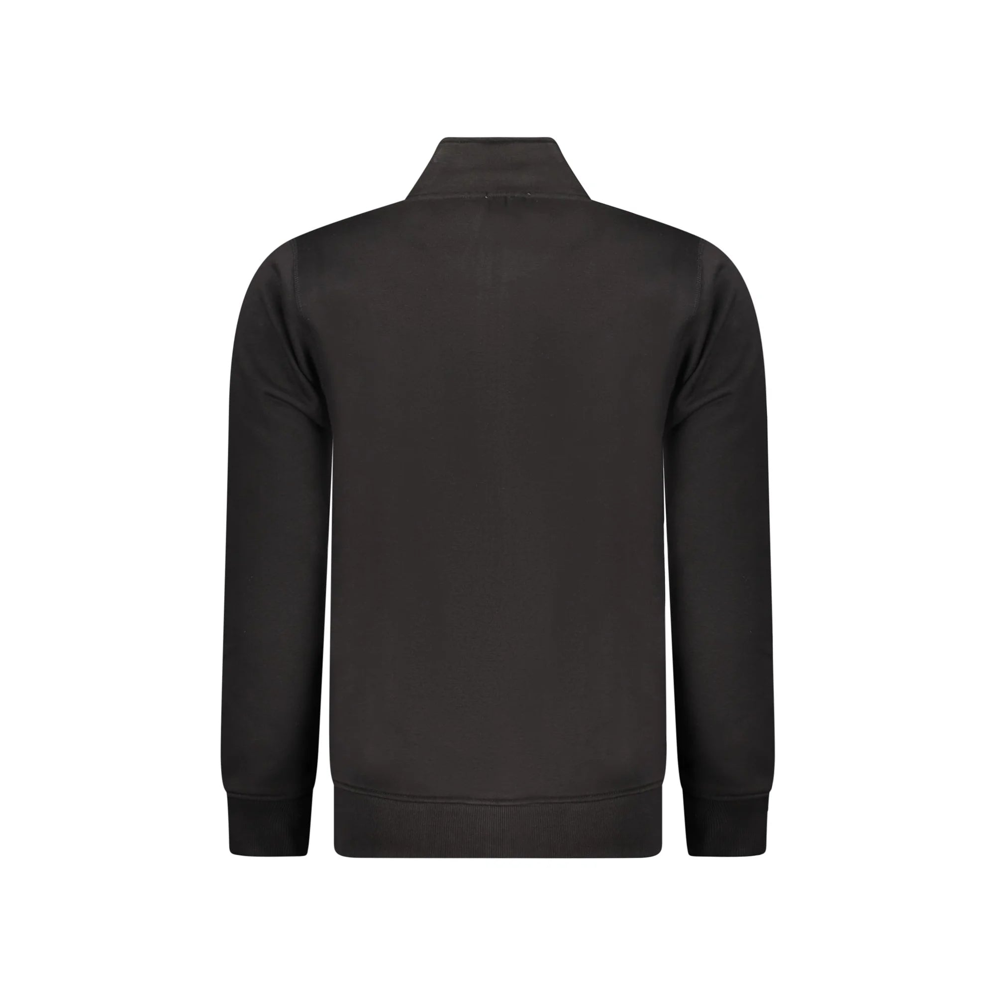 RIFLE FELPA CON ZIP UOMO NERO