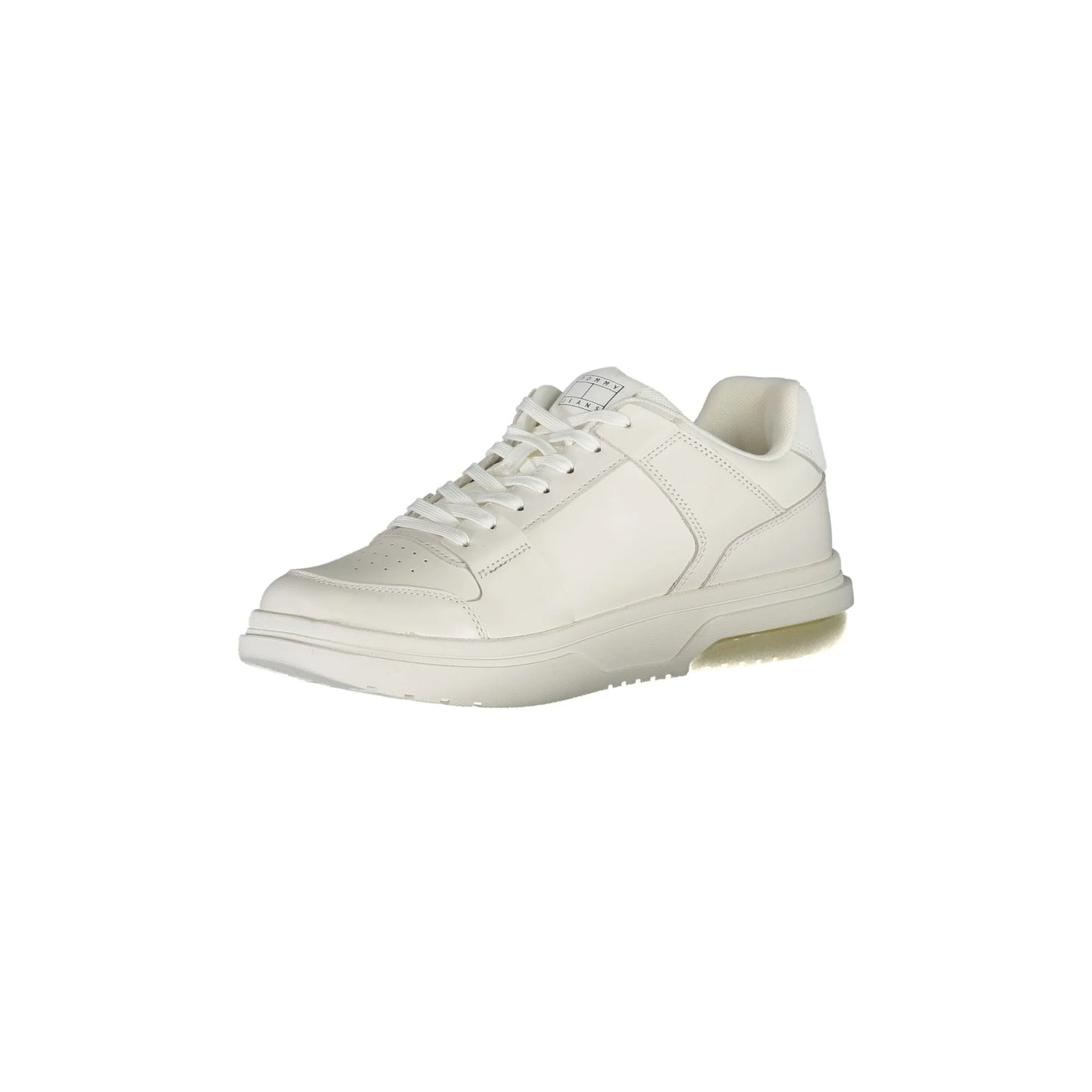 TOMMY HILFIGER Sneakers Uomo Bianche con Dettagli a Contrasto bianco - vista 3