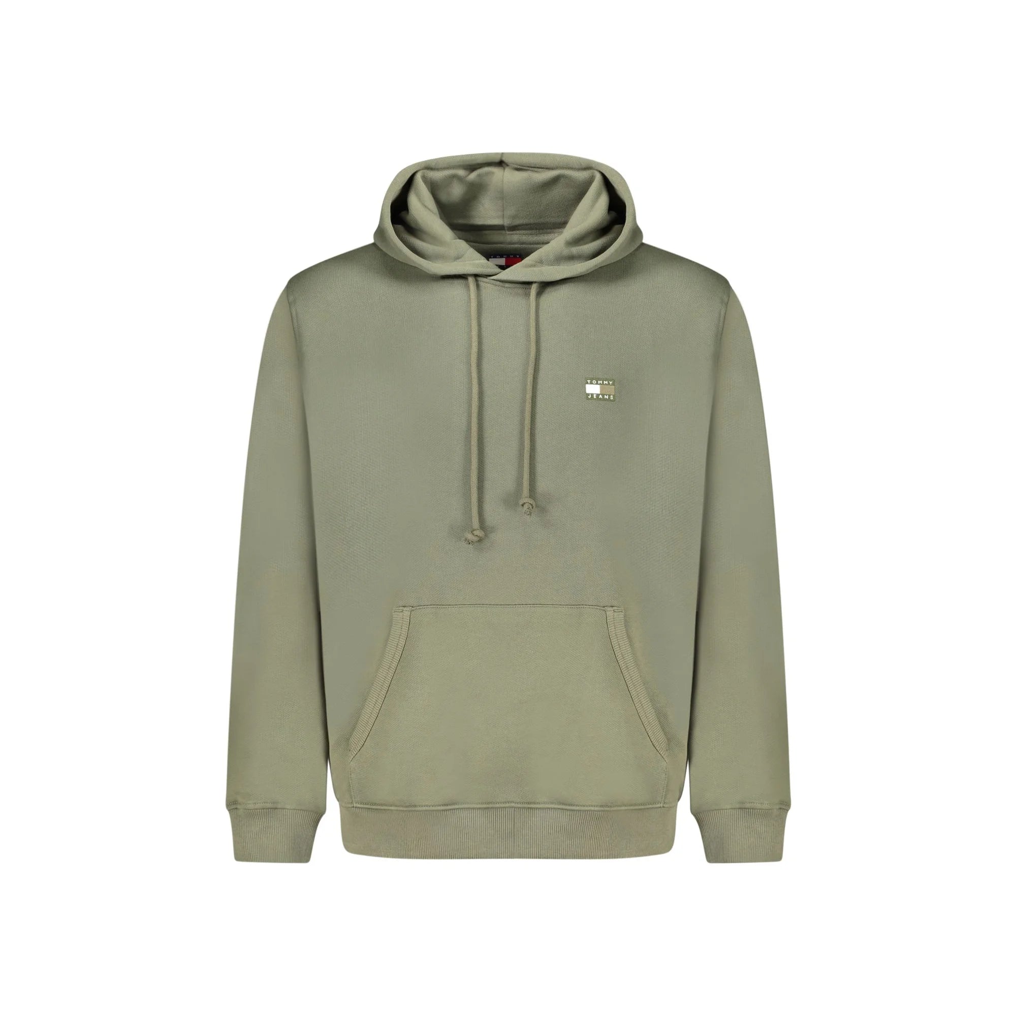 TOMMY HILFIGER FELPA SENZA ZIP UOMO VERDE