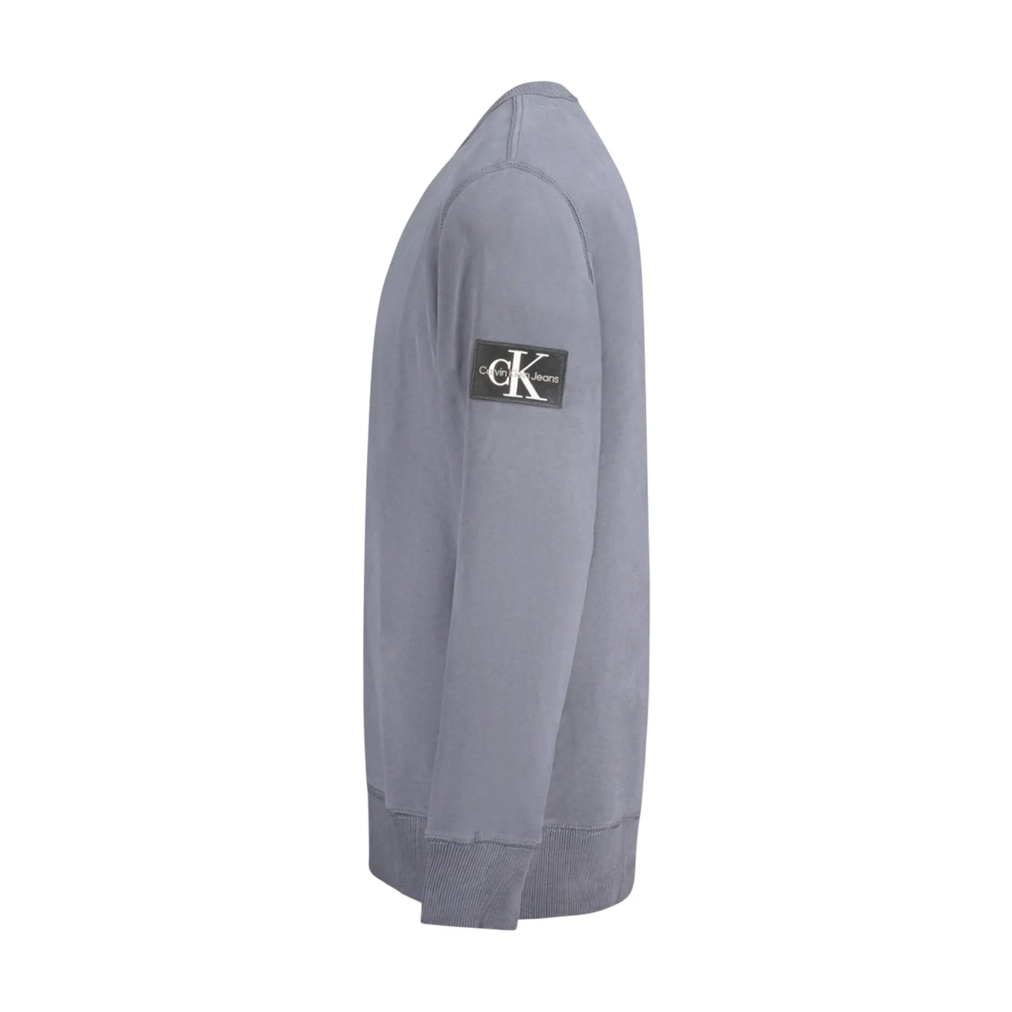 Calvin Klein Felpa Maniche Lunghe Uomo Blu Logo Felpe - vista 3