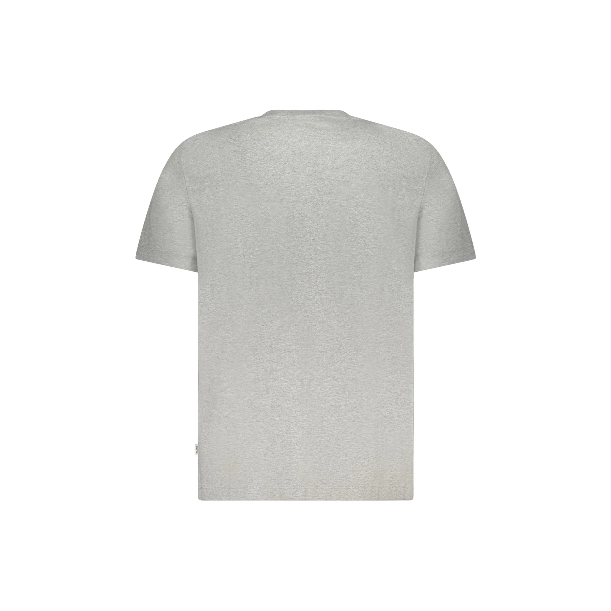 GUESS JEANS T-SHIRT MANICHE CORTE UOMO GRIGIO