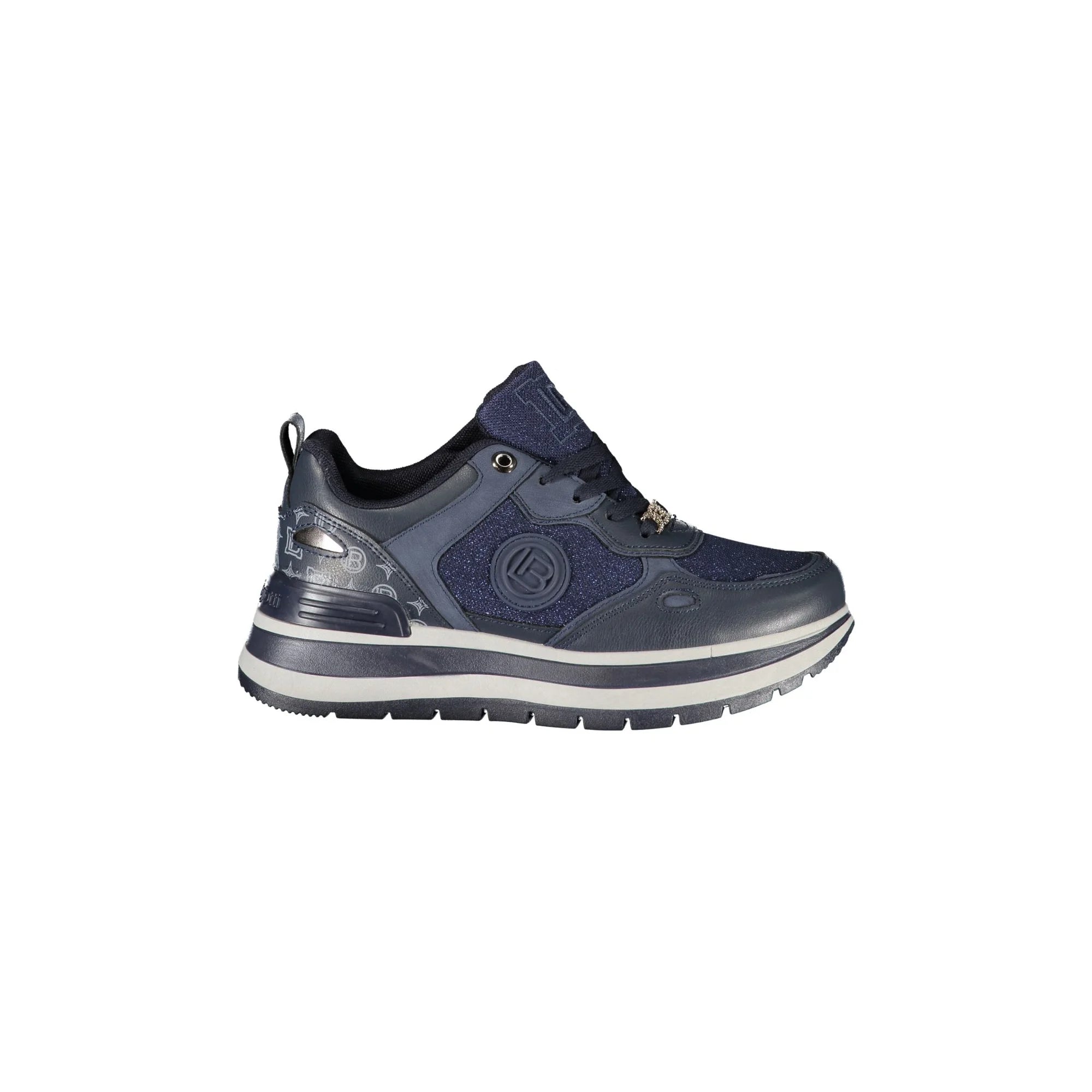 LAURA BIAGIOTTI Sneakers Donna Blu con Lacci e Dettagli Logo