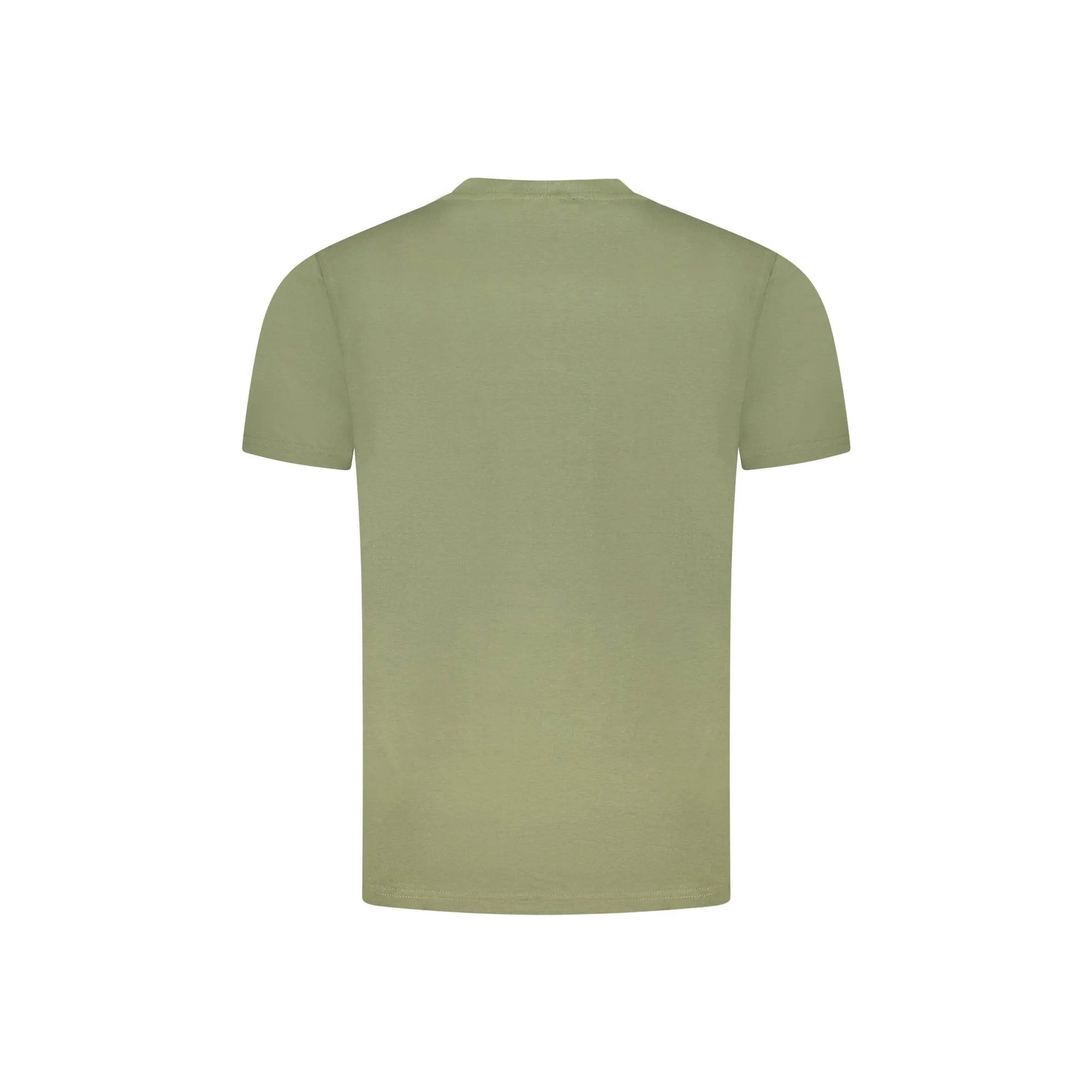 Cavalli Class T-Shirt Maniche Corte Uomo Verde Stampa - vista 3