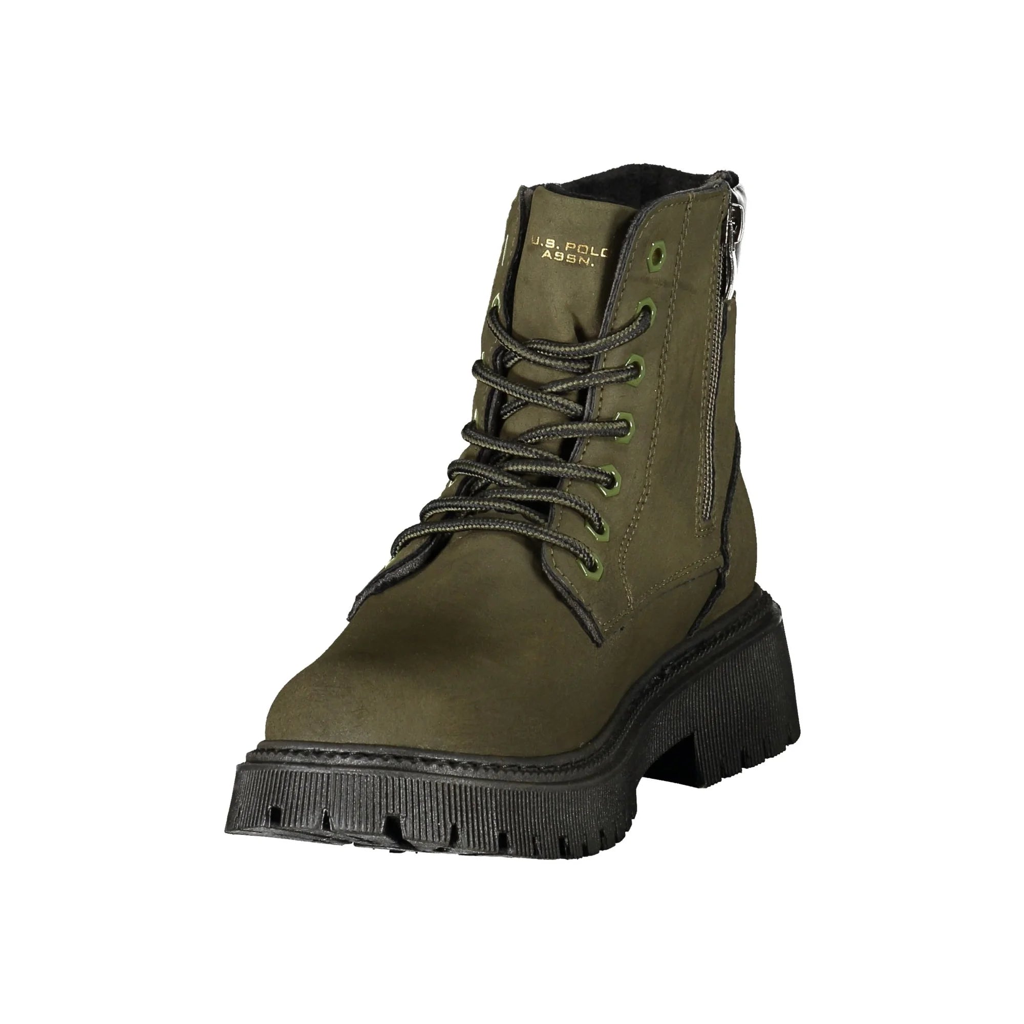 U.S. POLO ASSN. CALZATURA STIVALE DONNA VERDE