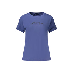 North Sails T-Shirt Korte Mouwen Dames Blauw 3D Druk Logo