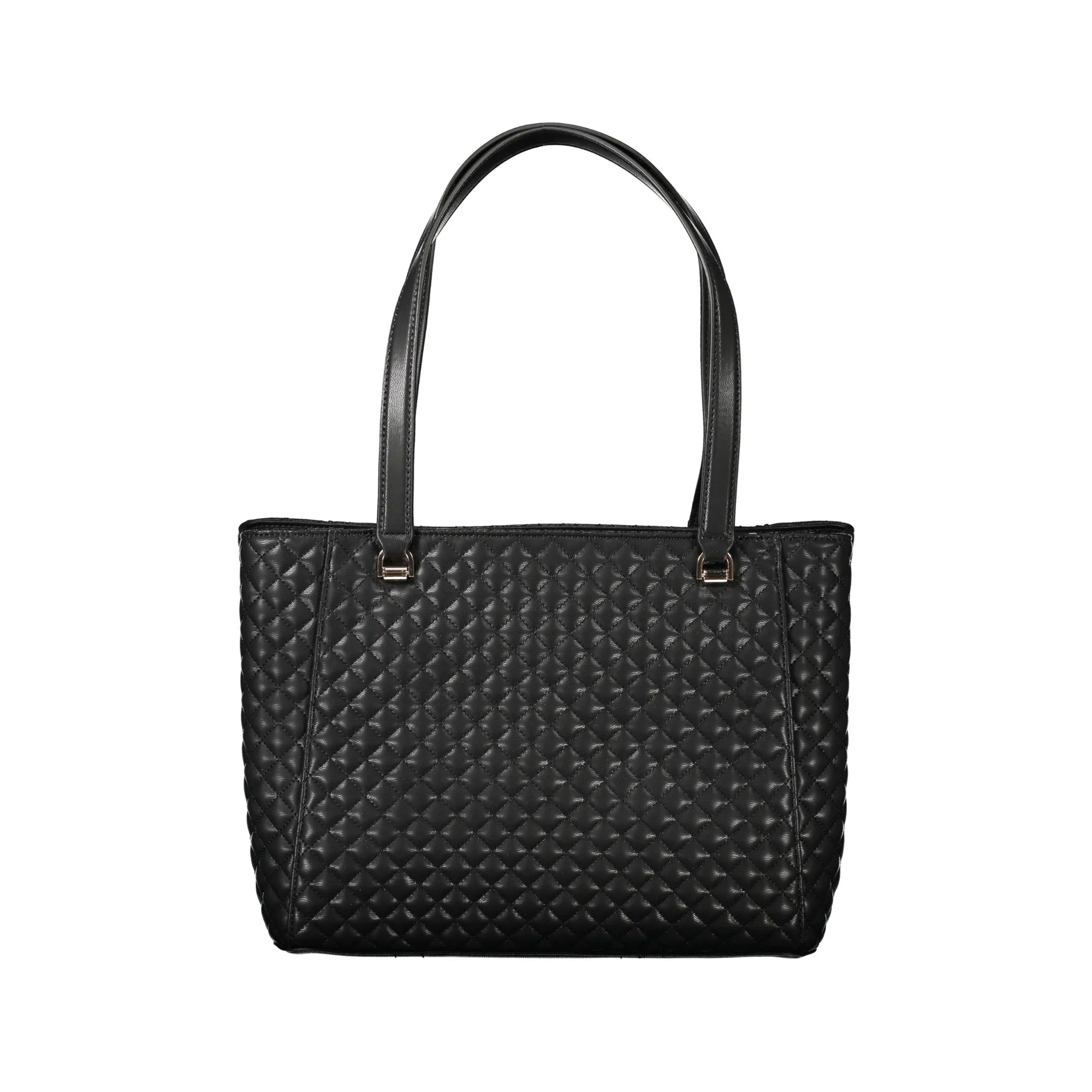 Guess Jeans Borsa a Spalla Donna Nera Zip Borse nero - vista 2