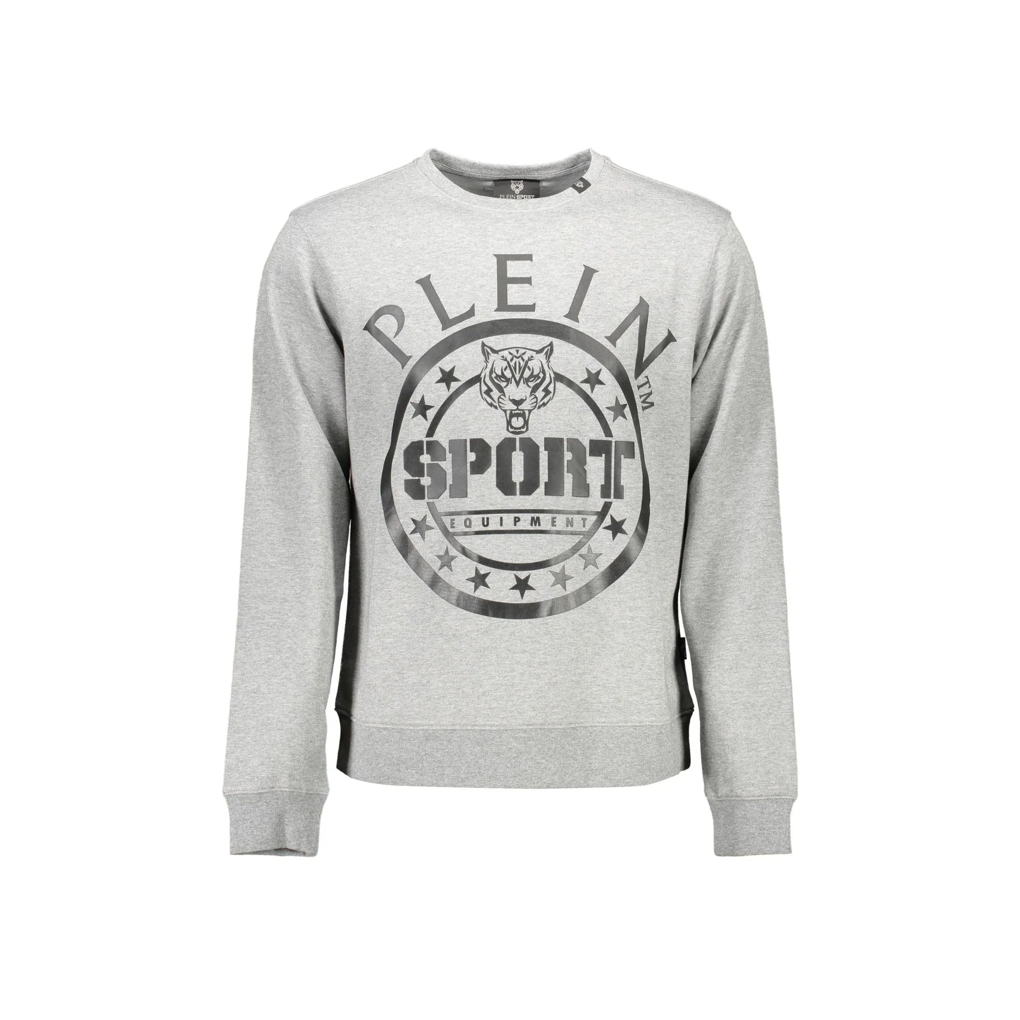 PLEIN SPORT FELPA SENZA ZIP UOMO GRIGIO