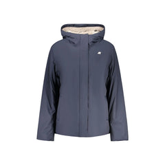 K-Way Giubbotto Maniche Lunghe Donna Blu Logo