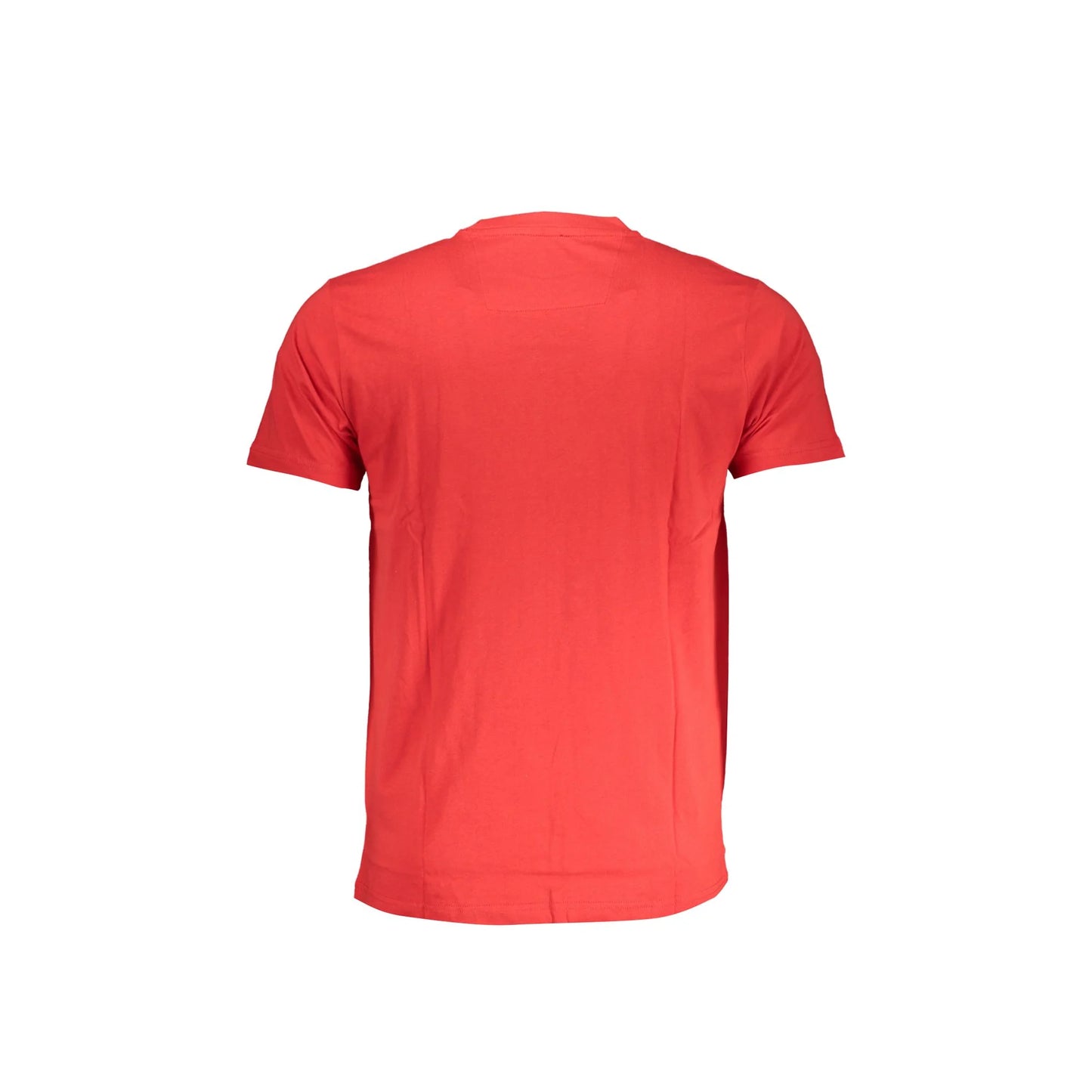 Cavalli Class T-Shirt Maniche Corte Uomo Rossa Stampa Logo rosso - vista 2