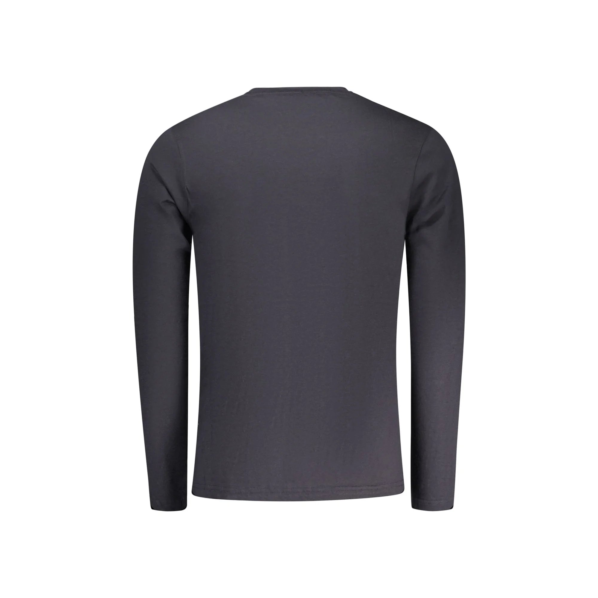 Rifle T-Shirt Maniche Lunghe Uomo Blu Stampa in Rilievo - vista 2