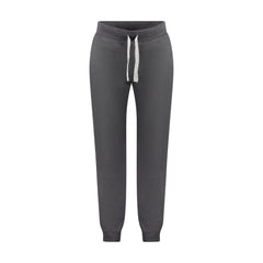 North Sails Men's Tracksuit Pants Black Brushed Elastic Logo Application