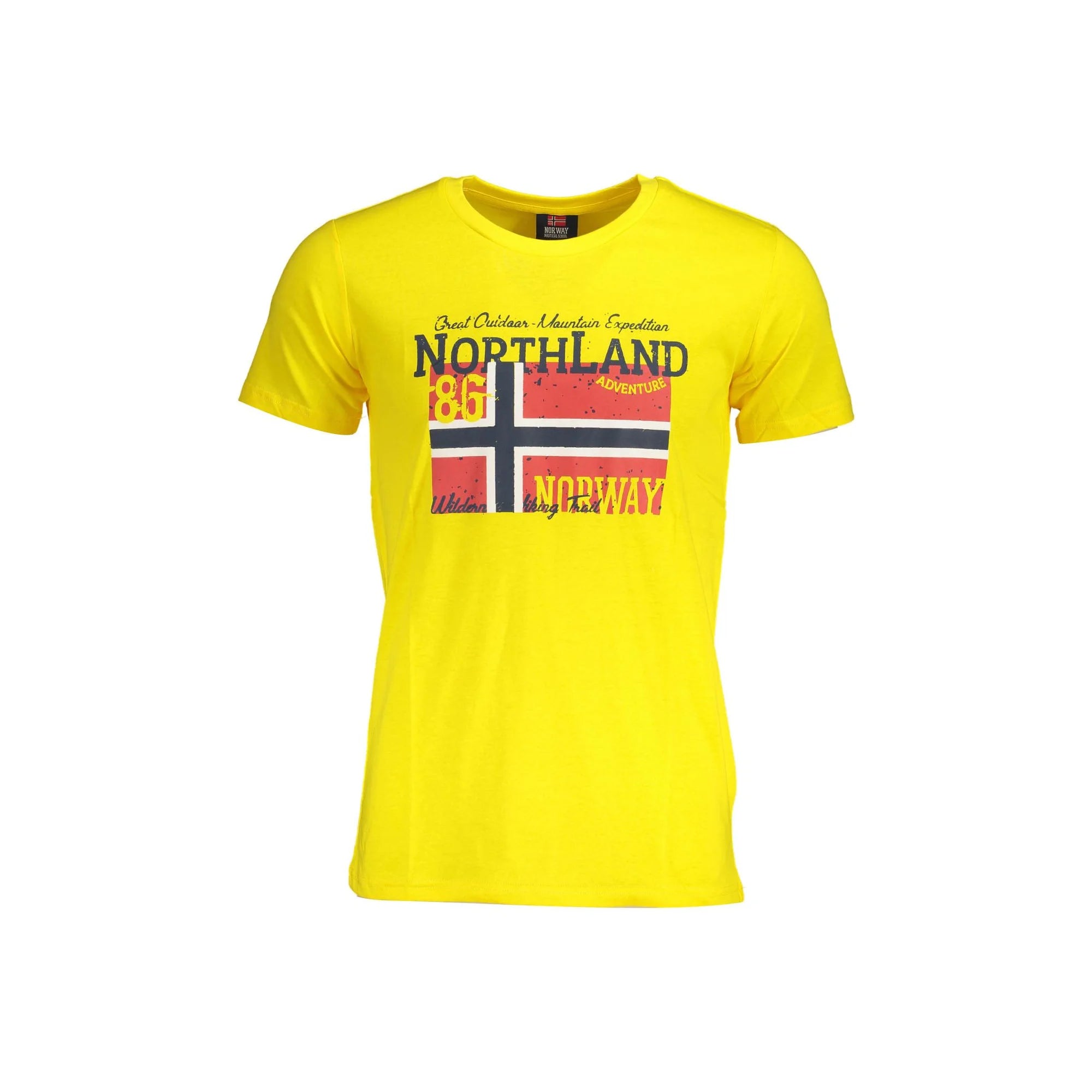 NORWAY 1963 T-SHIRT MANICHE CORTE UOMO GIALLO