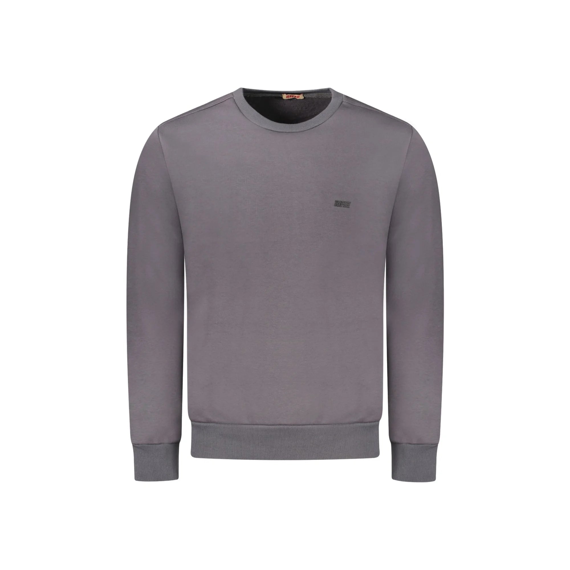 RIFLE FELPA SENZA ZIP UOMO GRIGIO