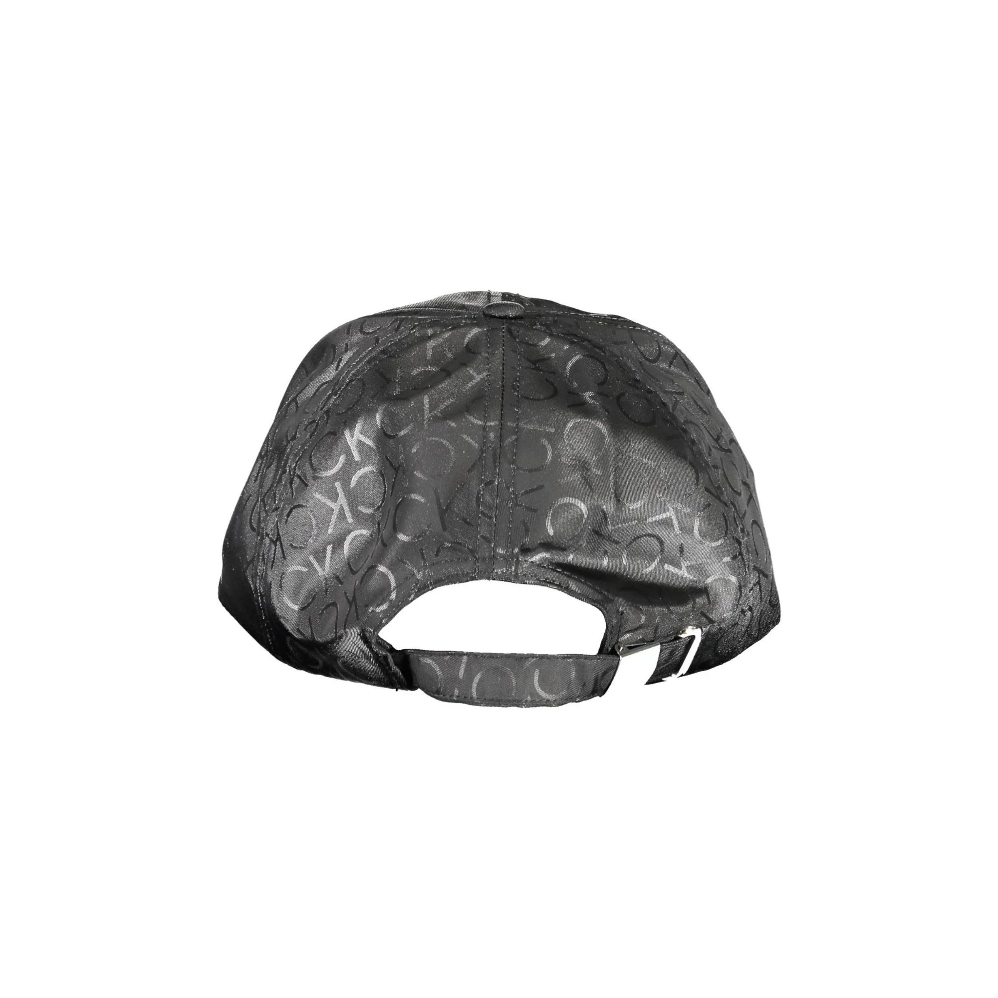 Calvin Klein Cappello Uomo Nero Logo Cappelli - vista 2