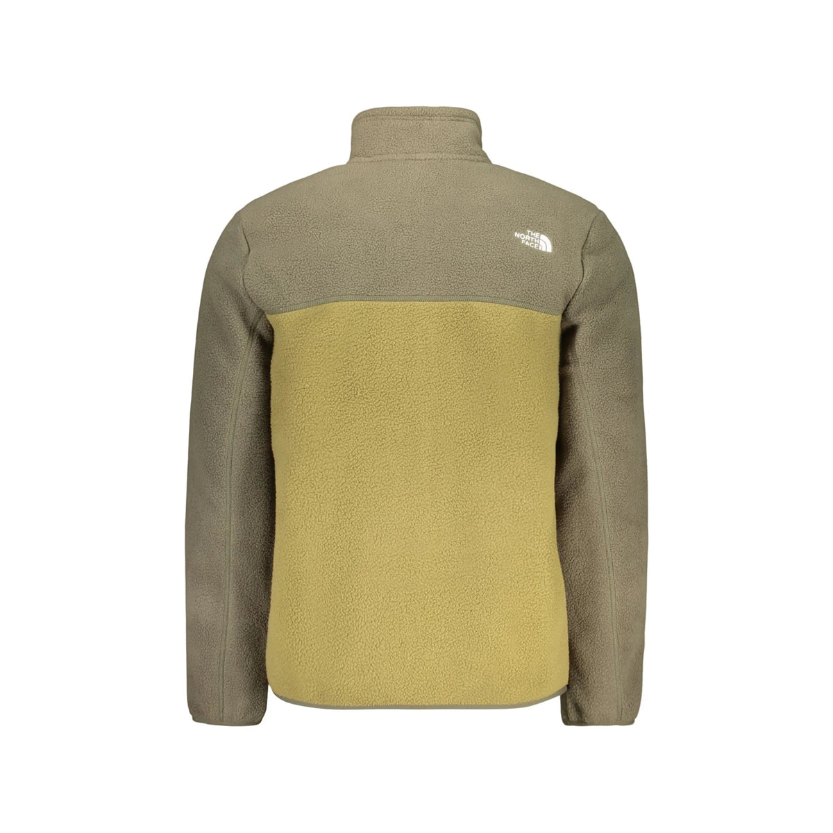 THE NORTH FACE FELPA CON ZIP UOMO VERDE