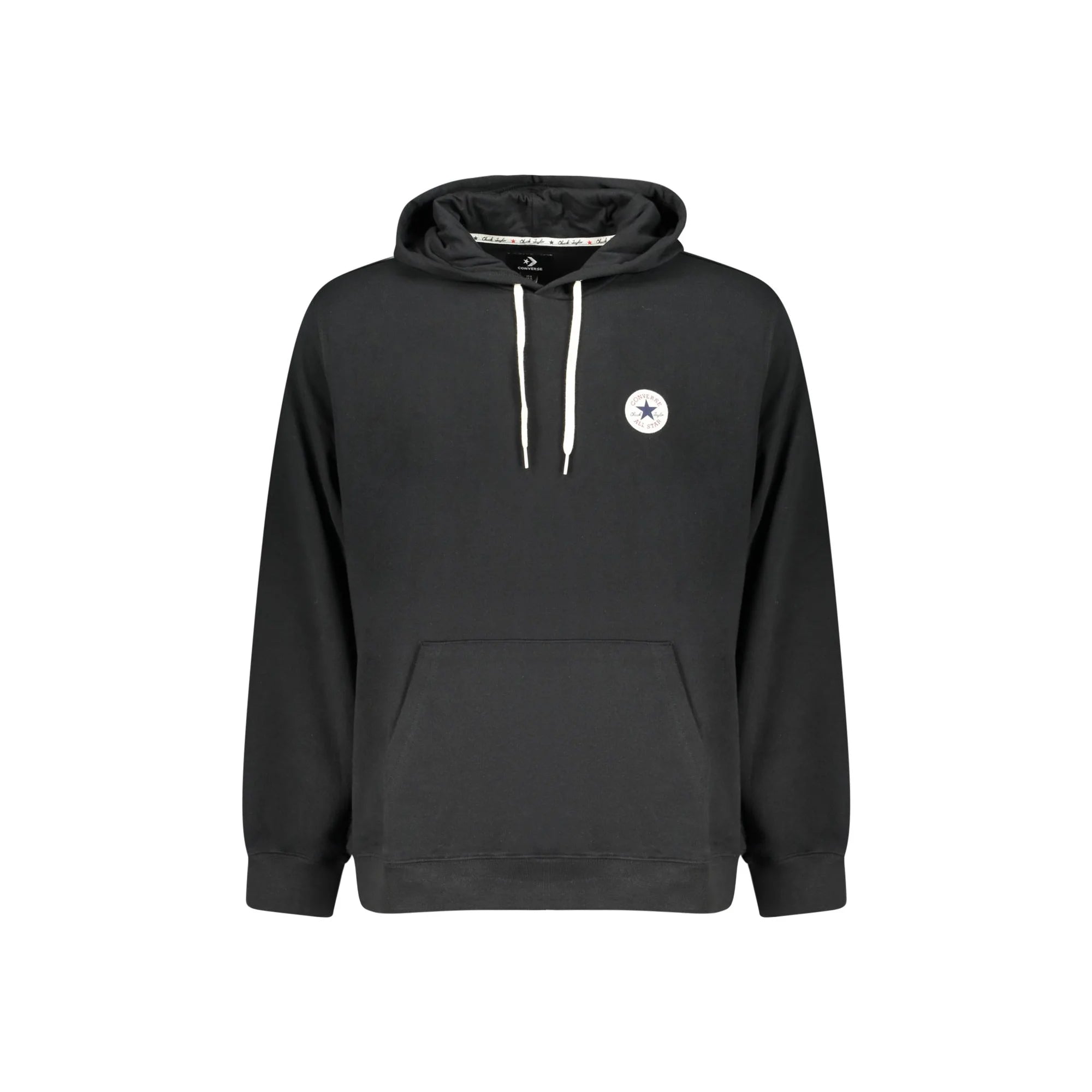 CONVERSE FELPA SENZA ZIP UOMO NERO