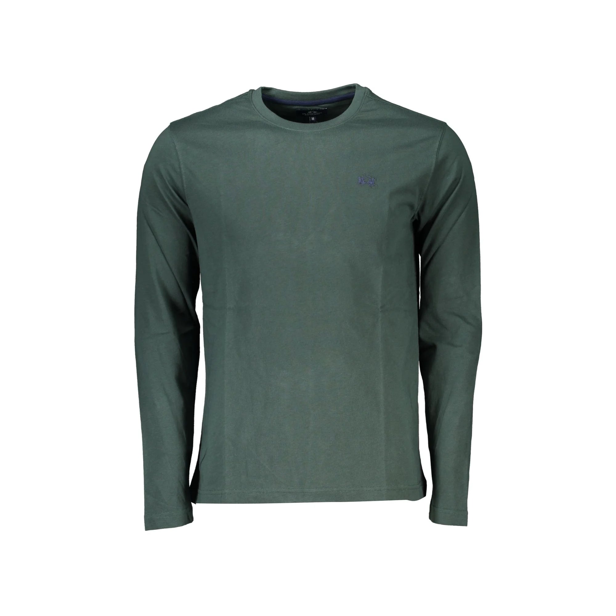 LA MARTINA T-SHIRT MANICHE LUNGHE UOMO VERDE