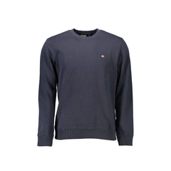 Napapijri Sweat Homme Bleu Col Rond avec Logo