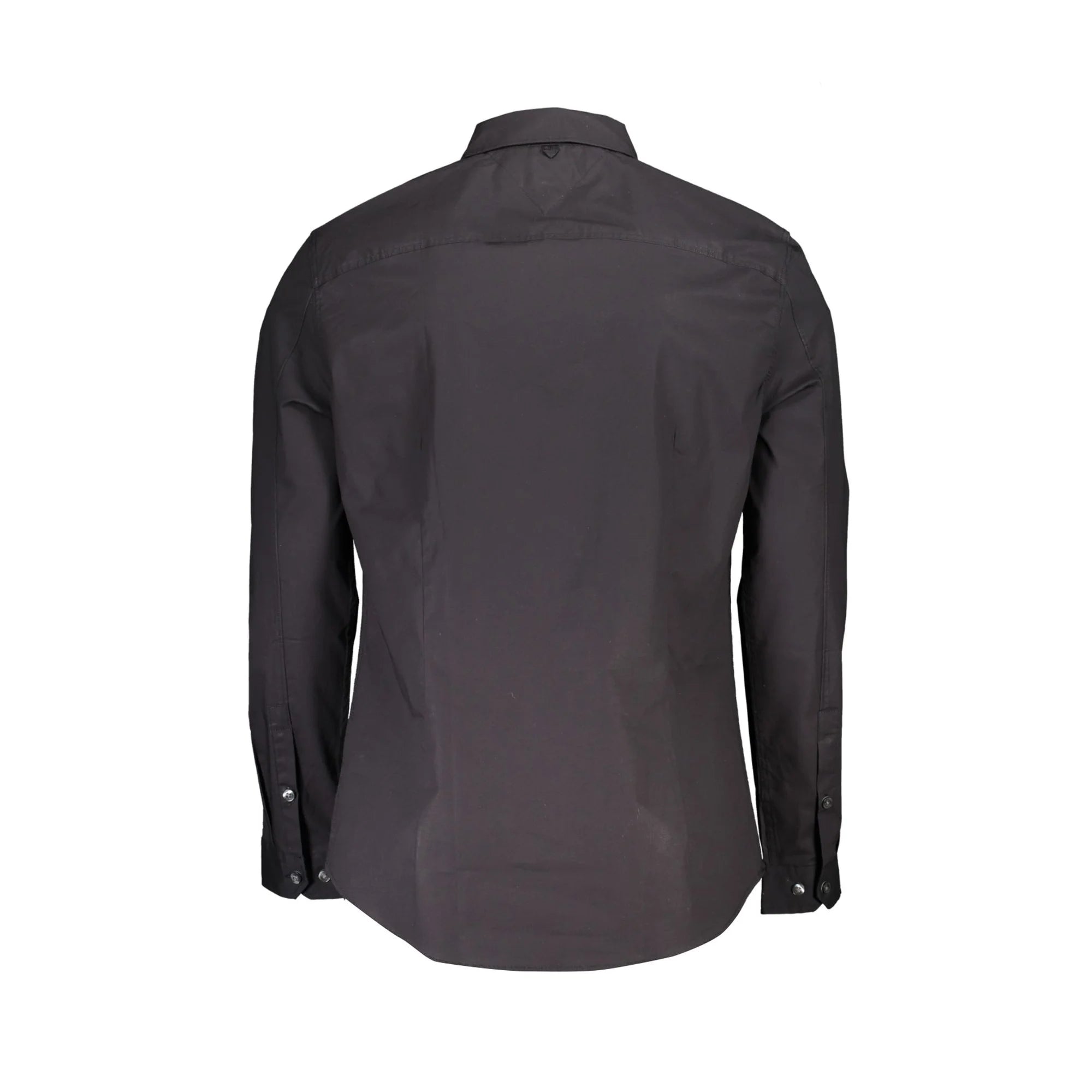 TOMMY HILFIGER CAMICIA MANICHE LUNGHE UOMO NERO