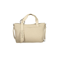Valentino Bags Borsa a Tracolla Donna Beige Chiusura con Zip