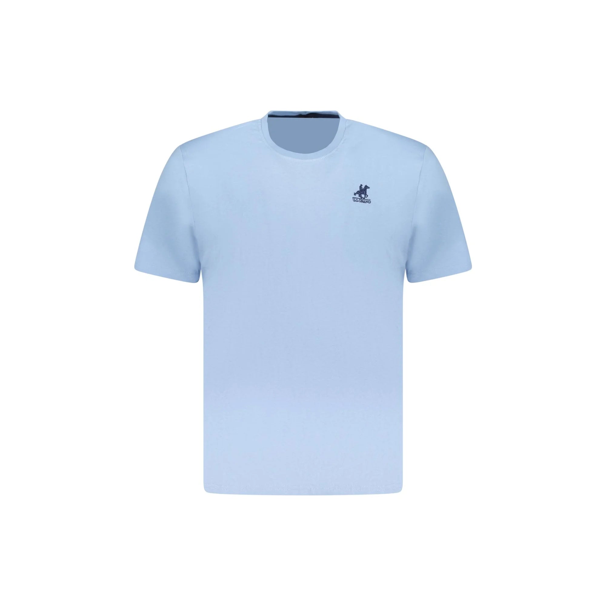 U.S. GRAND POLO T-SHIRT MANICHE CORTE UOMO AZZURRO