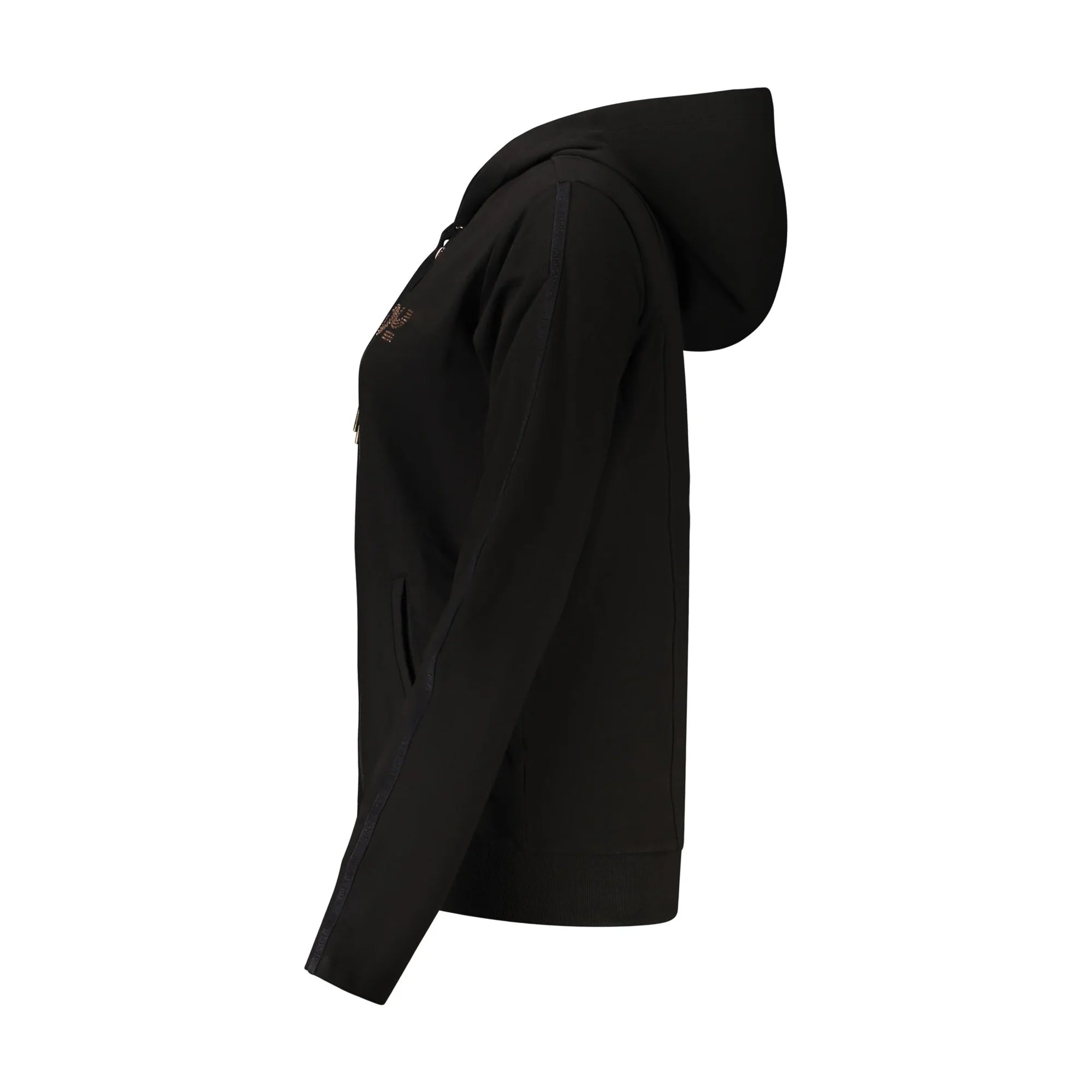 FREDDY FELPA CON ZIP DONNA NERO