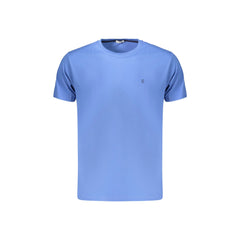 Coveri Moving T-Shirt Manga Curta Homem Azul Bordado