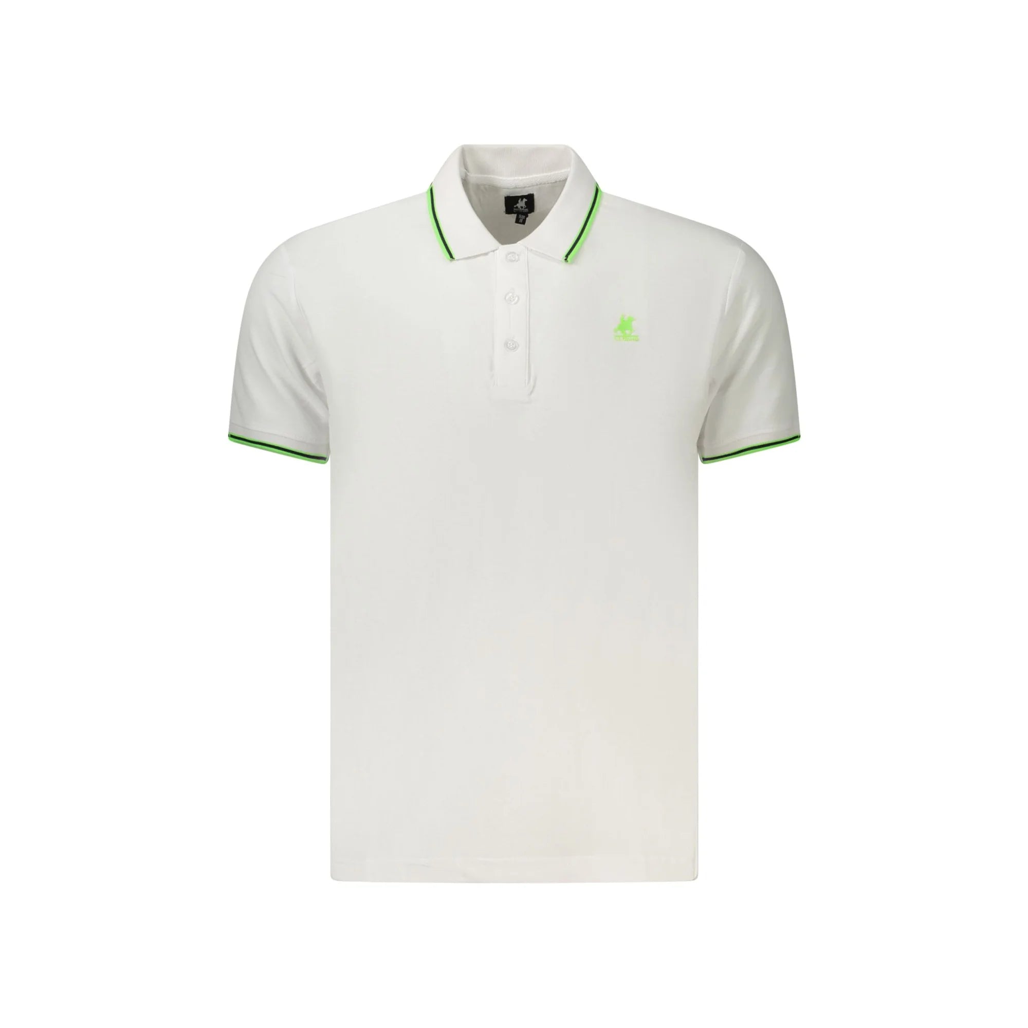 U.S. GRAND POLO MANICHE CORTE UOMO BIANCO