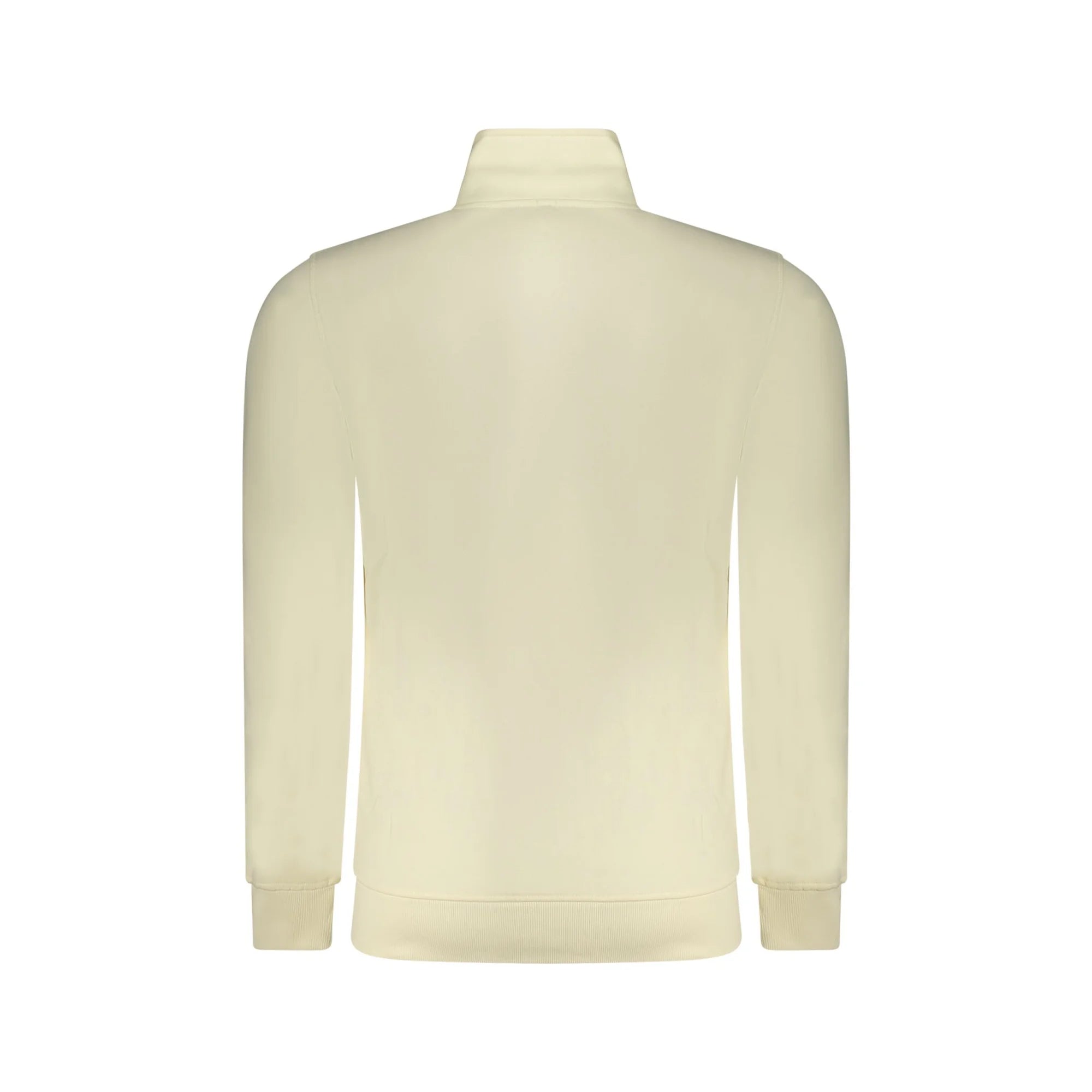 RIFLE FELPA CON ZIP UOMO BIANCO