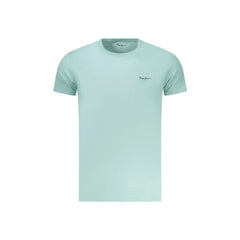 Pepe Jeans T-Shirt Μανίκια Κοντά Ανδρική Γαλάζια Εκτύπωση Λογότυπο
