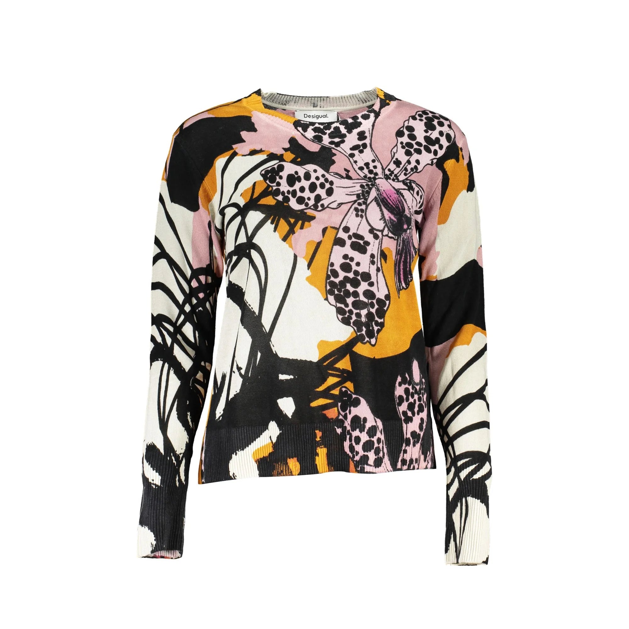 DESIGUAL MAGLIA DONNA ROSA