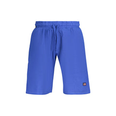 Norway 1963 Short Pantaloni Bermuda Uomo Blu Logo