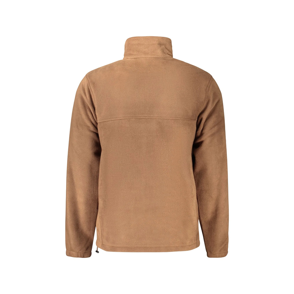 COLUMBIA FELPA CON ZIP UOMO MARRONE