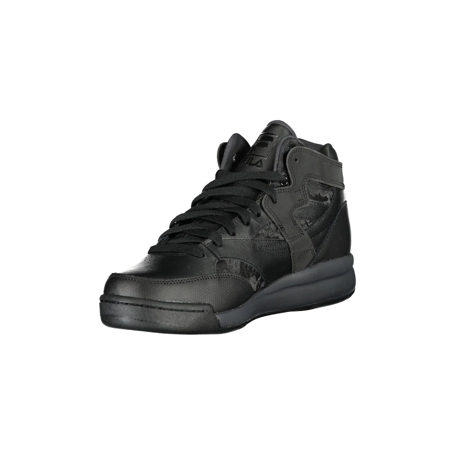 FILA Scarpe Sneakers Alte Uomo Nere con Lacci e Logo nero - vista 3
