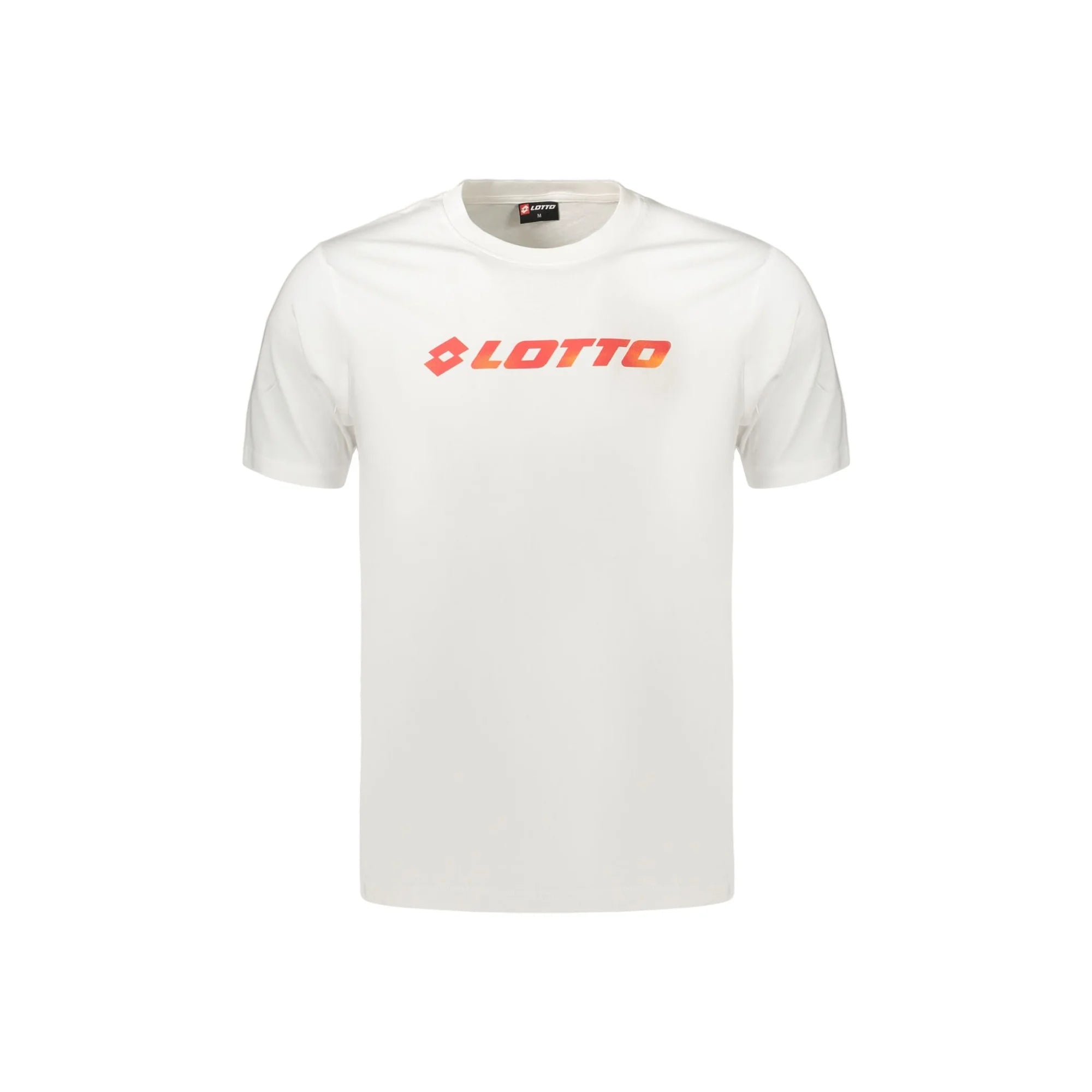 LOTTO T-SHIRT MANICHE CORTE UOMO BIANCO