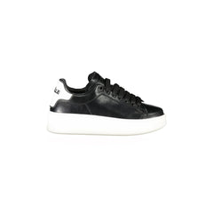 GAELLE PARIS Scarpe Sneakers Donna Nere con Dettagli a Contrasto
