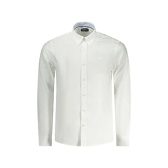 North Sails Camicia Maniche Lunghe Uomo Bianca Ricamo