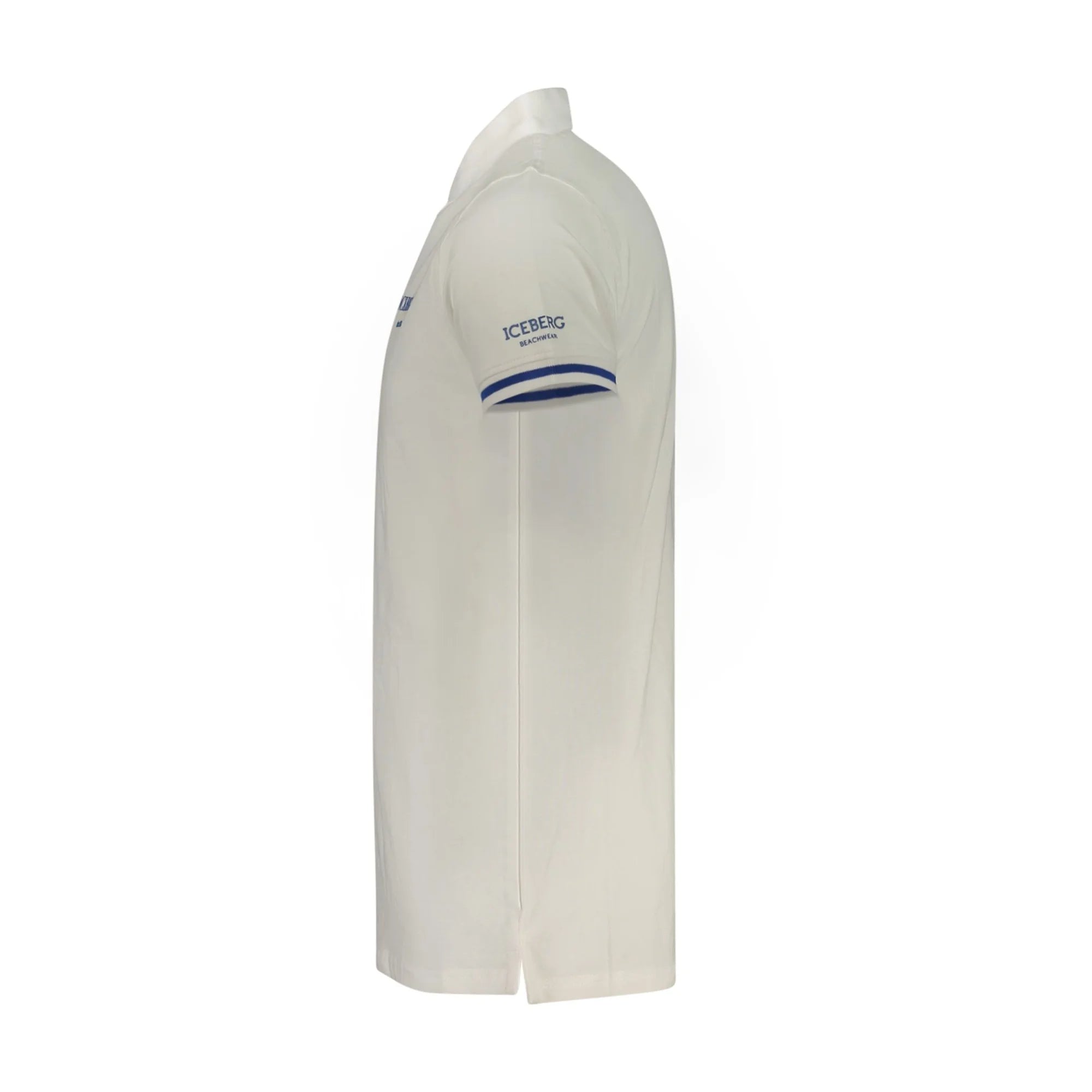 ICEBERG POLO MANICHE CORTE UOMO BIANCO